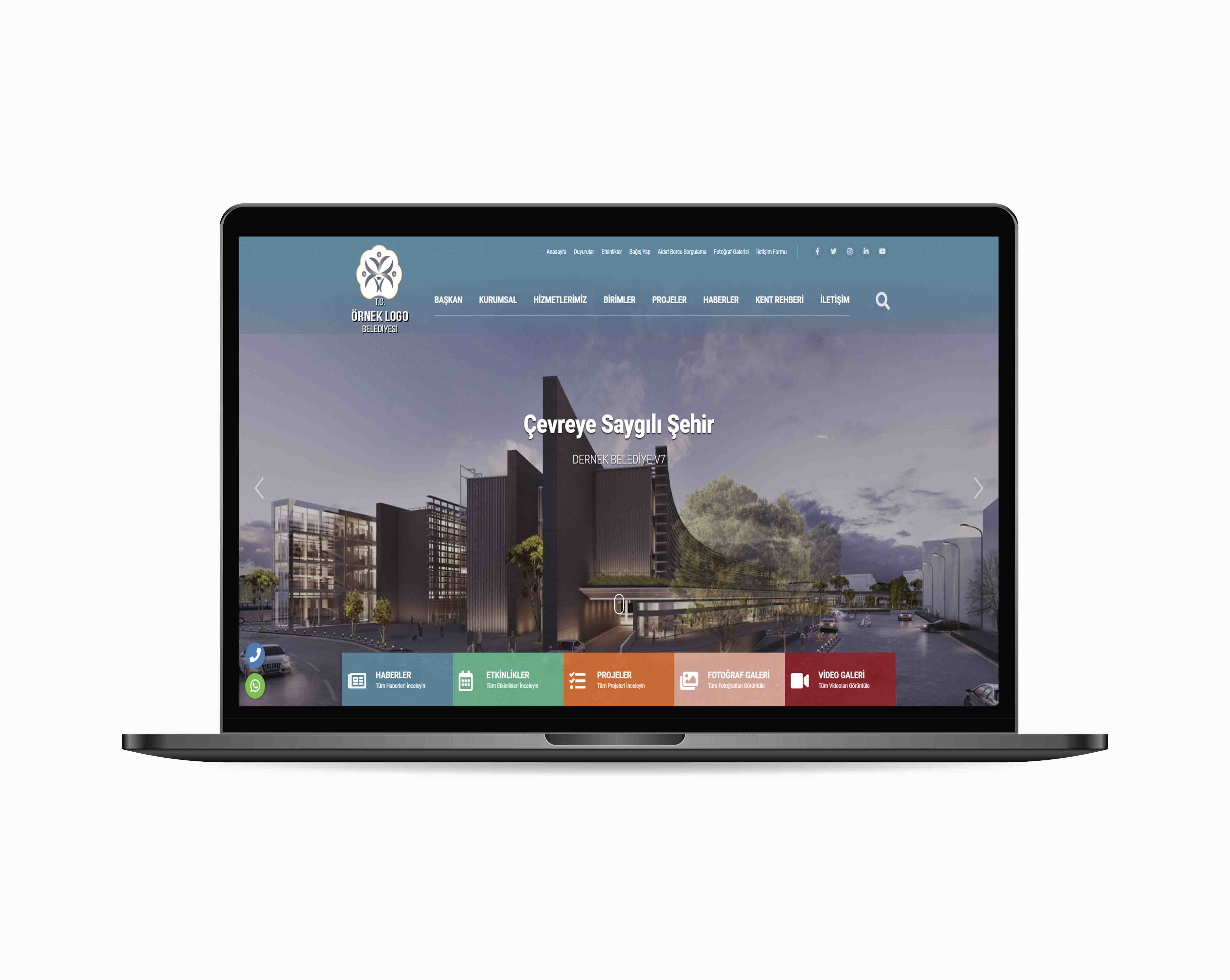 Dernek & Belediye Web Tasarım Hizmeti