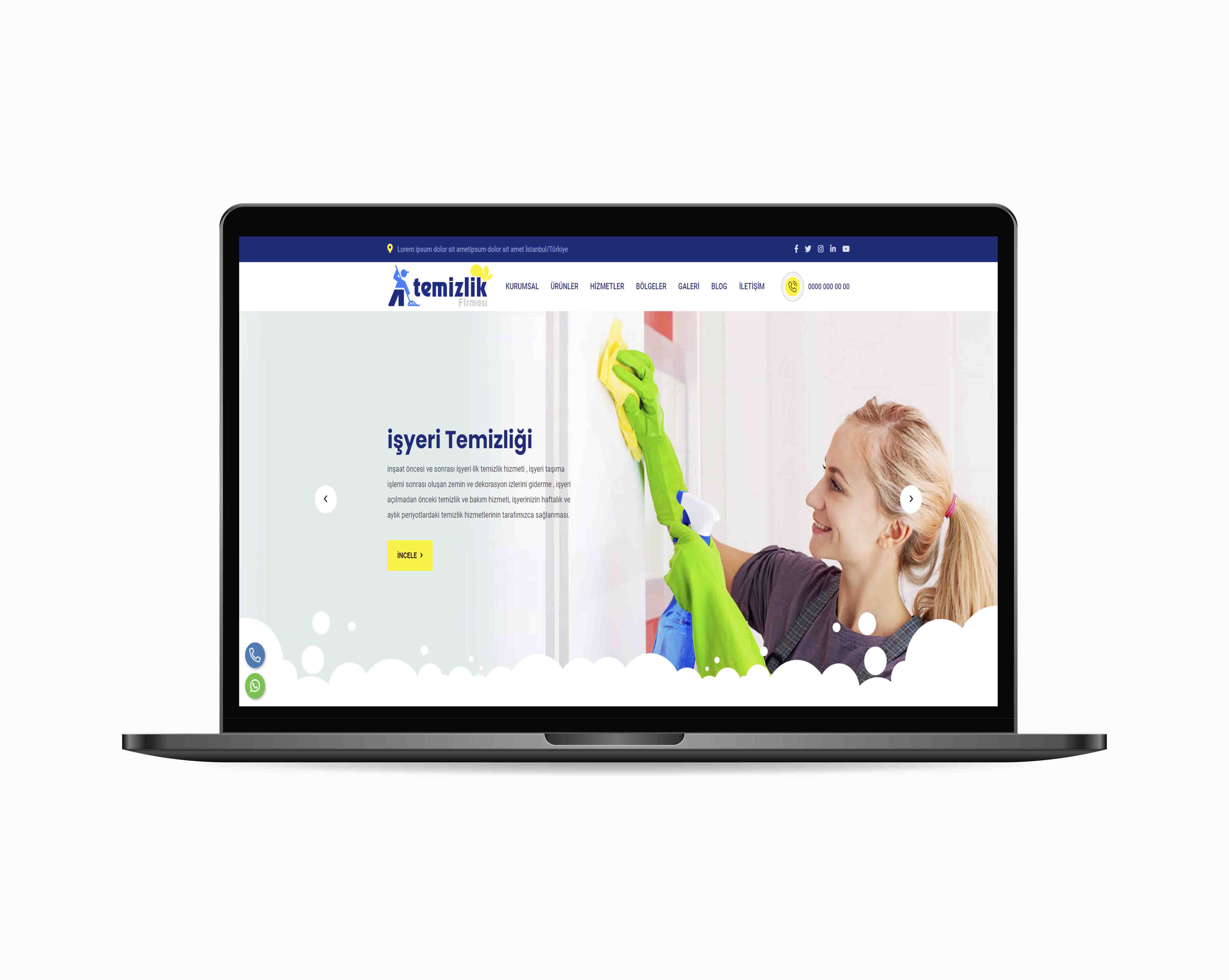 Temizlik Web Tasarım Hizmeti