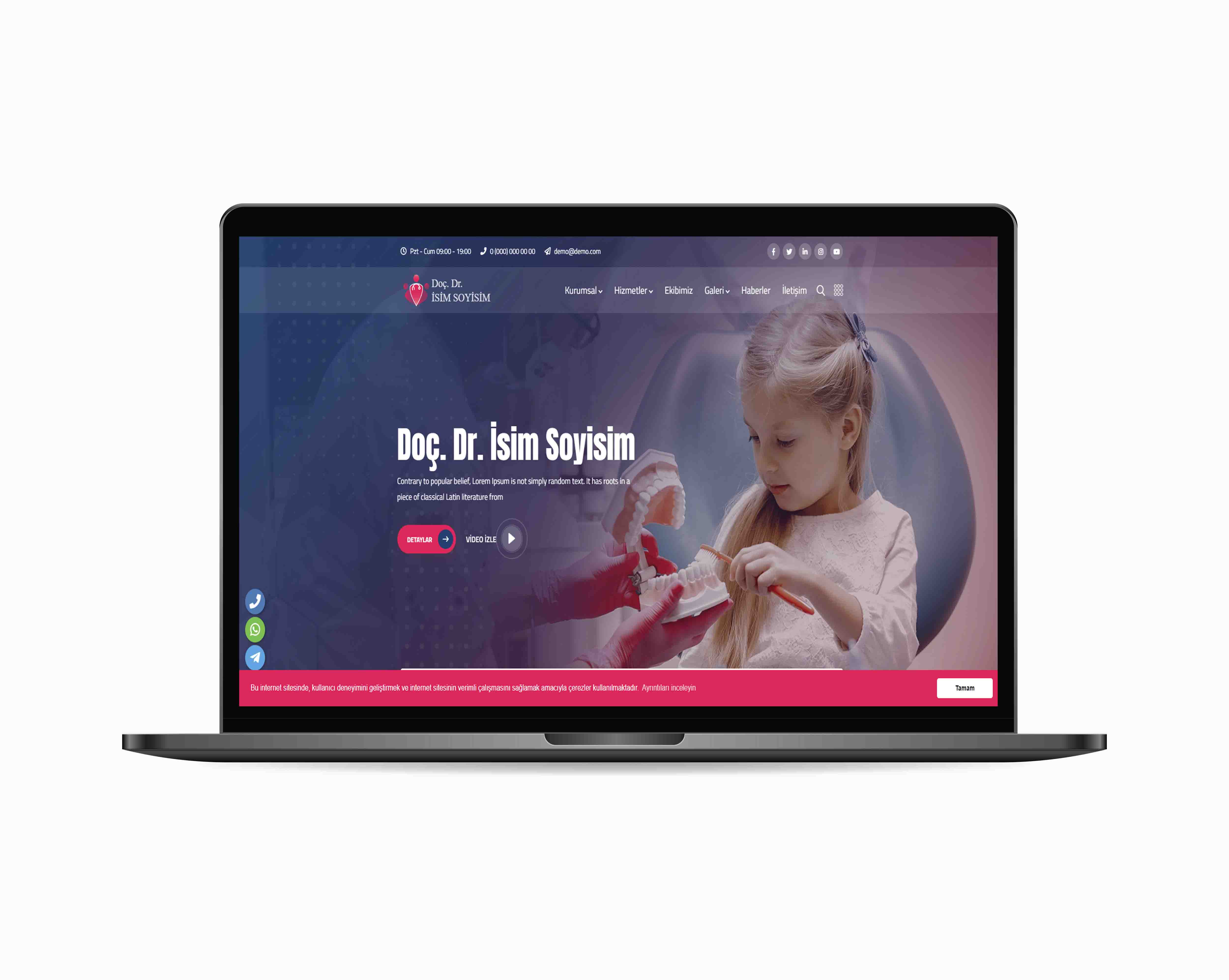 Doktor & Klinik Web Tasarım Hizmeti